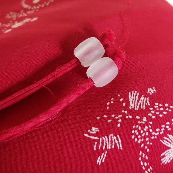 COLDWATER CREEK ▪ Maxi wrap skirt, scarlet, EUC - Picture 8 of 8